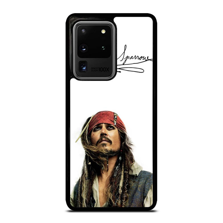 JACK SPARROW SIGNATURE PIRATES OF THE CARIBBEAN  Samsung Galaxy S20 Ultra Case Cover
