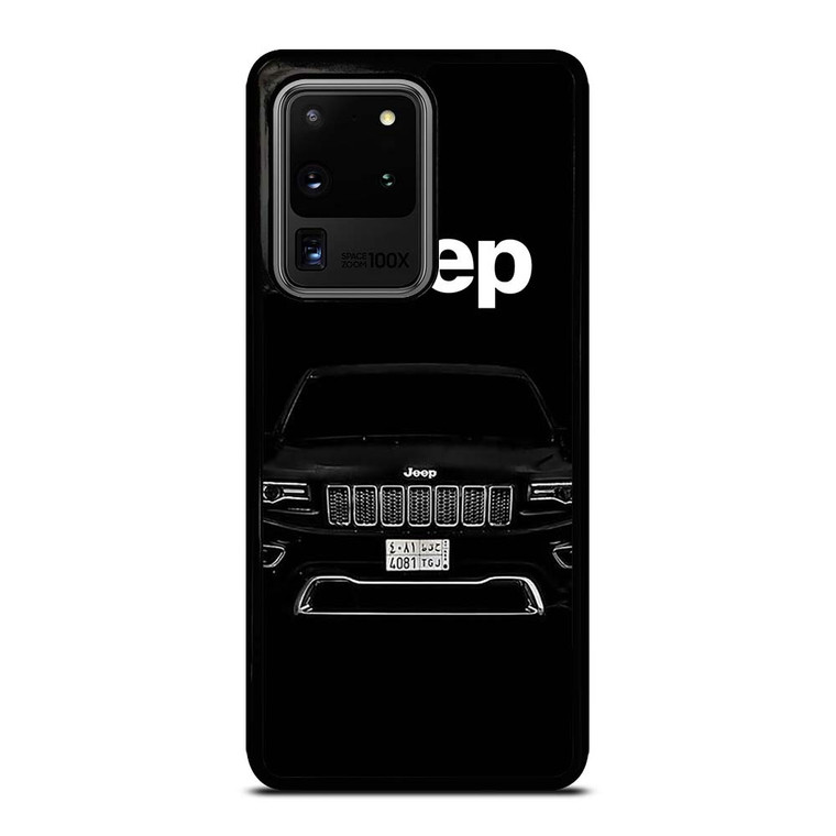 JEEP BLACK CAR Samsung Galaxy S20 Ultra Case Cover