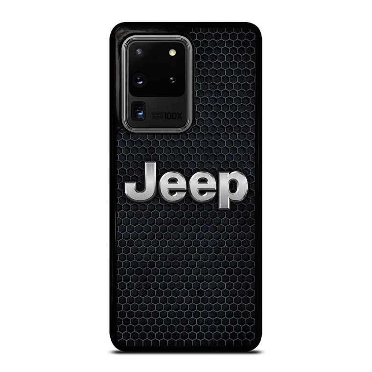 JEEP BLACK METAL LOGO Samsung Galaxy S20 Ultra Case Cover JEEP BLACK METAL LOGO Samsung Galaxy S20 Ultra Case Cover