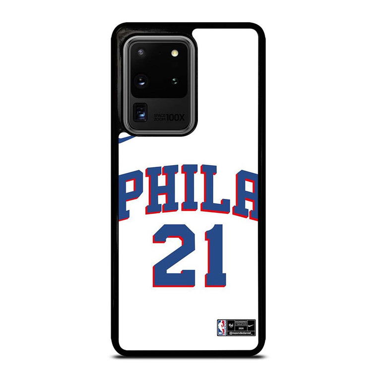 JOEL EMBIID PHILADELPHIA SIXERS KIT Samsung Galaxy S20 Ultra Case Cover