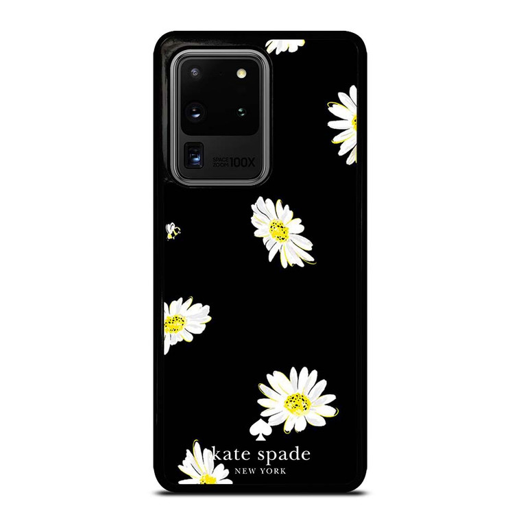 KATE SPADE FLOWER IN BLACK Samsung Galaxy S20 Ultra Case Cover
