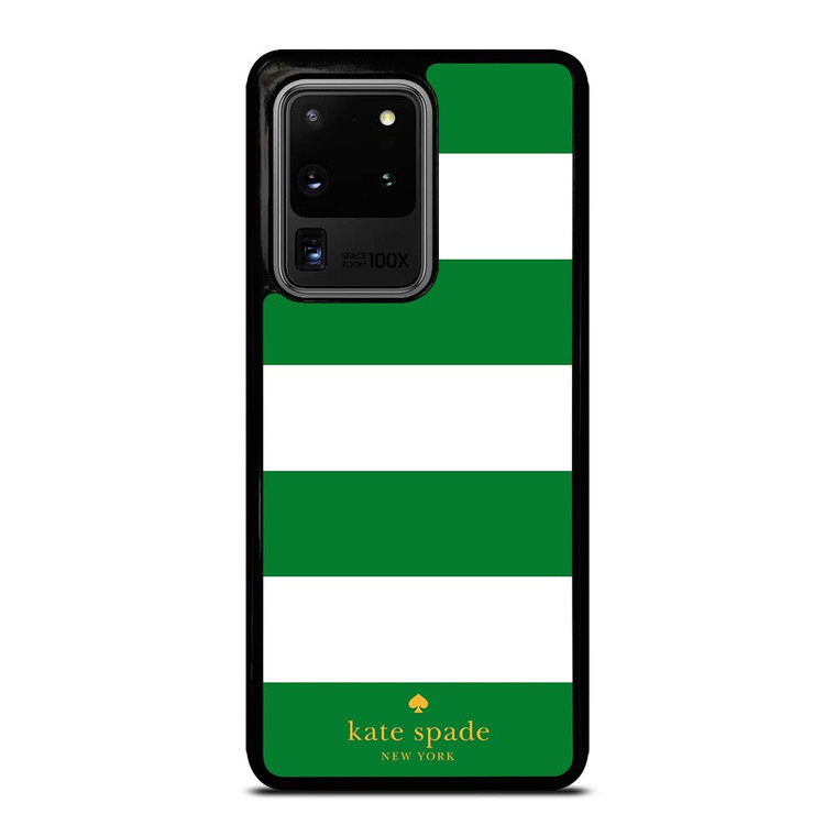 KATE SPADE GREEN STRIPE Samsung Galaxy S20 Ultra Case Cover