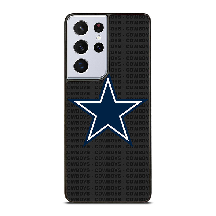 DALLAS COWBOYS FOOTBALL TEXT Samsung Galaxy S21 Ultra Case Cover
