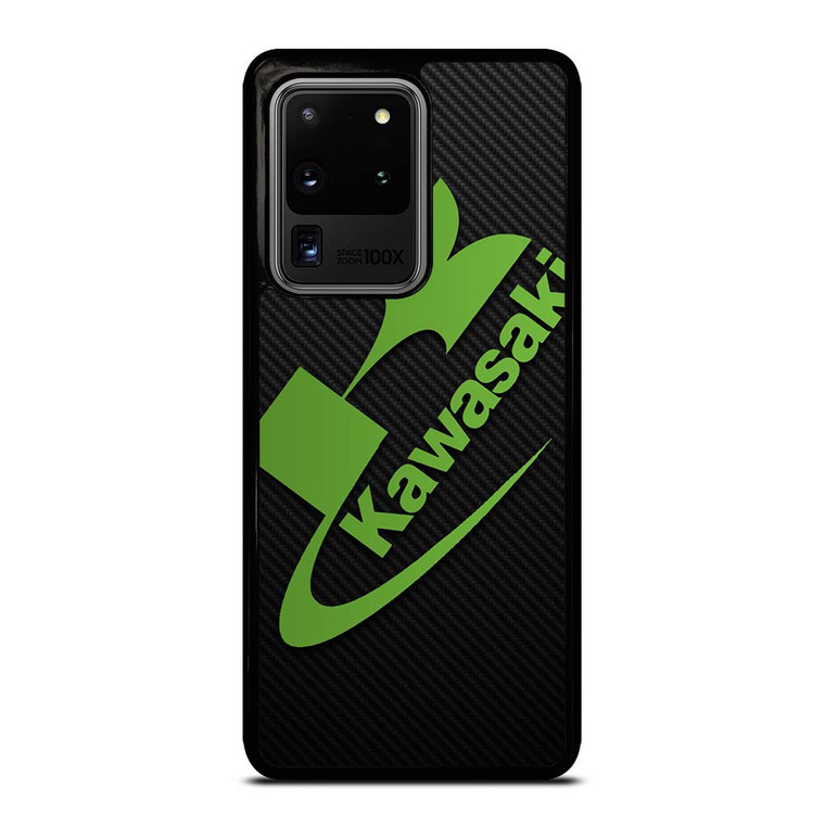 KAWASAKI MOTOR LOGO CARBON Samsung Galaxy S20 Ultra Case Cover KAWASAKI MOTOR LOGO CARBON Samsung Galaxy S20 Ultra Case Cover