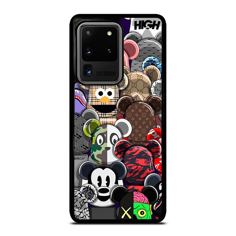 KAWS ALL CHARACTER ICON Samsung Galaxy S20 Ultra Case Cover KAWS ALL CHARACTER ICON Samsung Galaxy S20 Ultra Case Cover