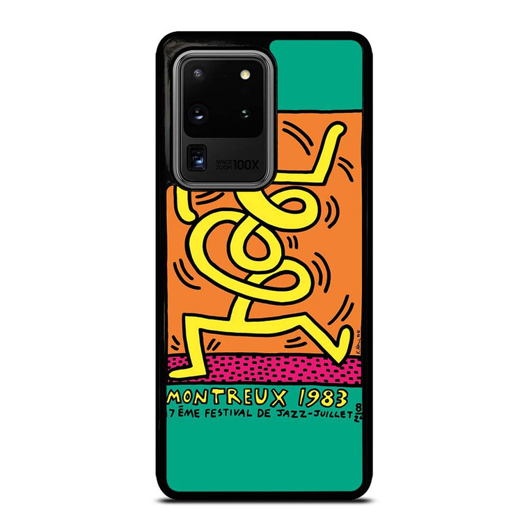 KEITH HARING MONTREUX 1983 Samsung Galaxy S20 Ultra Case Cover KEITH HARING MONTREUX 1983 Samsung Galaxy S20 Ultra Case Cover