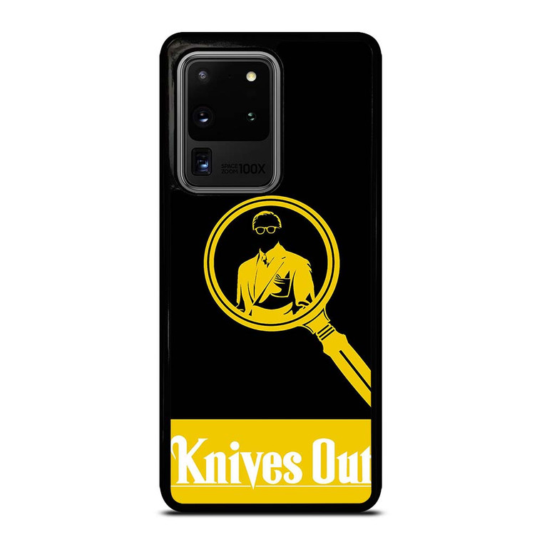 KNIVES OUT DANIEL CRAIG SILHOUETTE Samsung Galaxy S20 Ultra Case Cover KNIVES OUT DANIEL CRAIG SILHOUETTE Samsung Galaxy S20 Ultra Case Cover