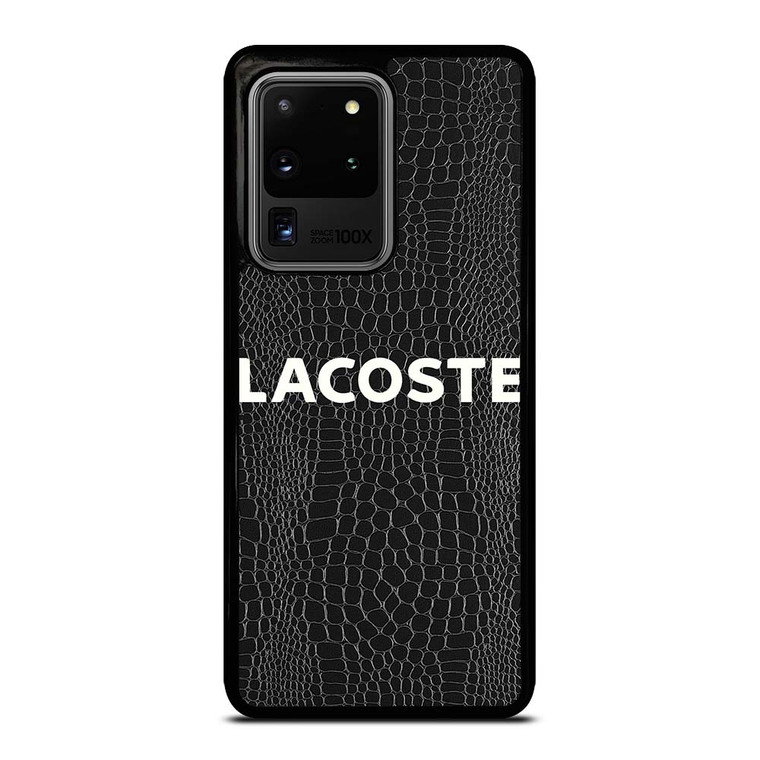 LACOSTE CROCODILE SKIN Samsung Galaxy S20 Ultra Case Cover