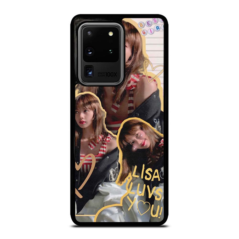 LALISA BLACKPINK CUTE COLLAGE Samsung Galaxy S20 Ultra Case Cover