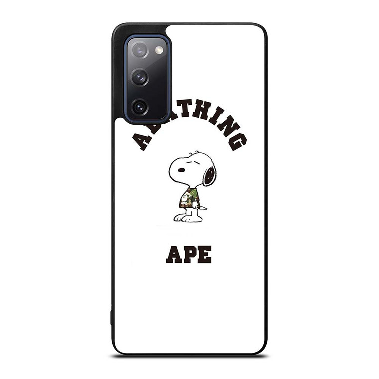A BATHING APE BAPE SNOOPY Samsung Galaxy S20 FE Case Cover