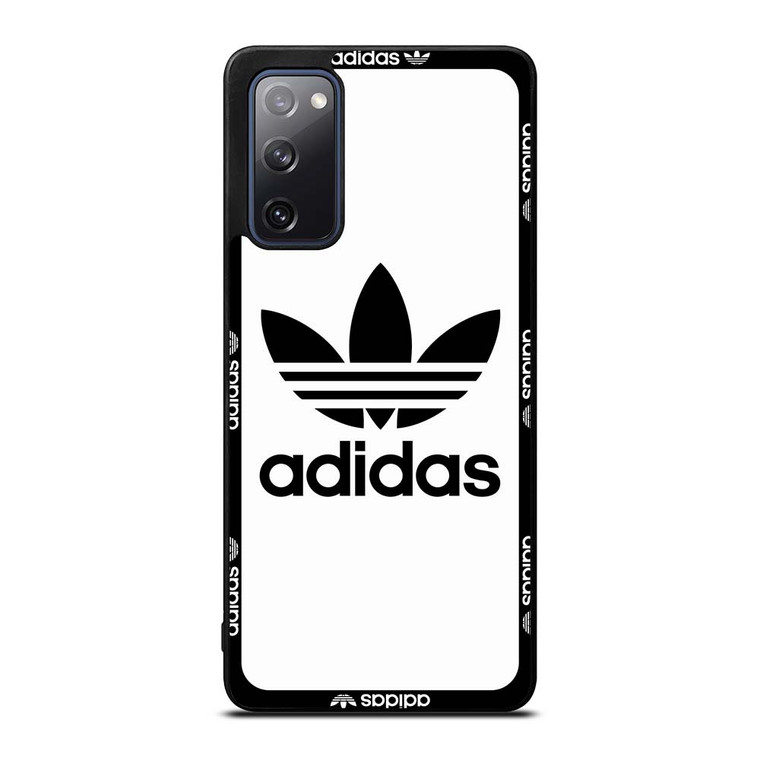 ADIDAS TREFOIL ROUND WHITE Samsung Galaxy S20 FE Case Cover ADIDAS TREFOIL ROUND WHITE Samsung Galaxy S20 FE Case Cover