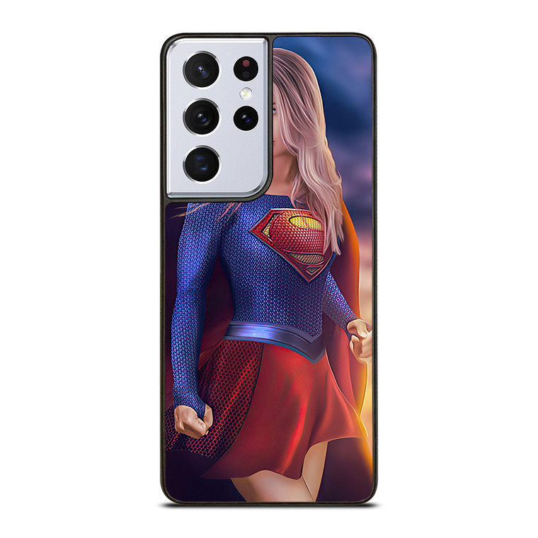 DC SUPERGIRL CARTOON Samsung Galaxy S21 Ultra Case Cover