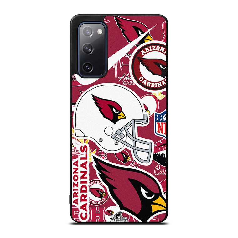 ARIZONA CARDINALS NFL STICKER BOMB Samsung Galaxy S20 FE Case Cover