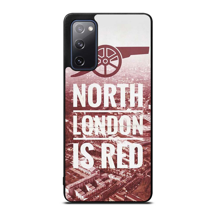 ARSENAL NORTH LONDON IS RED Samsung Galaxy S20 FE Case Cover ARSENAL NORTH LONDON IS RED Samsung Galaxy S20 FE Case Cover