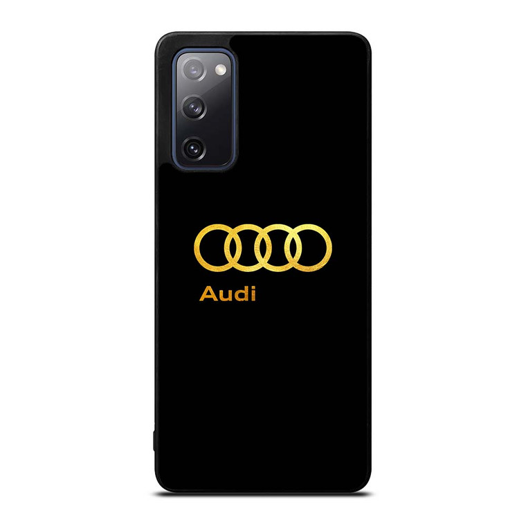 AUDI CAR GOLD LOGO Samsung Galaxy S20 FE Case Cover AUDI CAR GOLD LOGO Samsung Galaxy S20 FE Case Cover