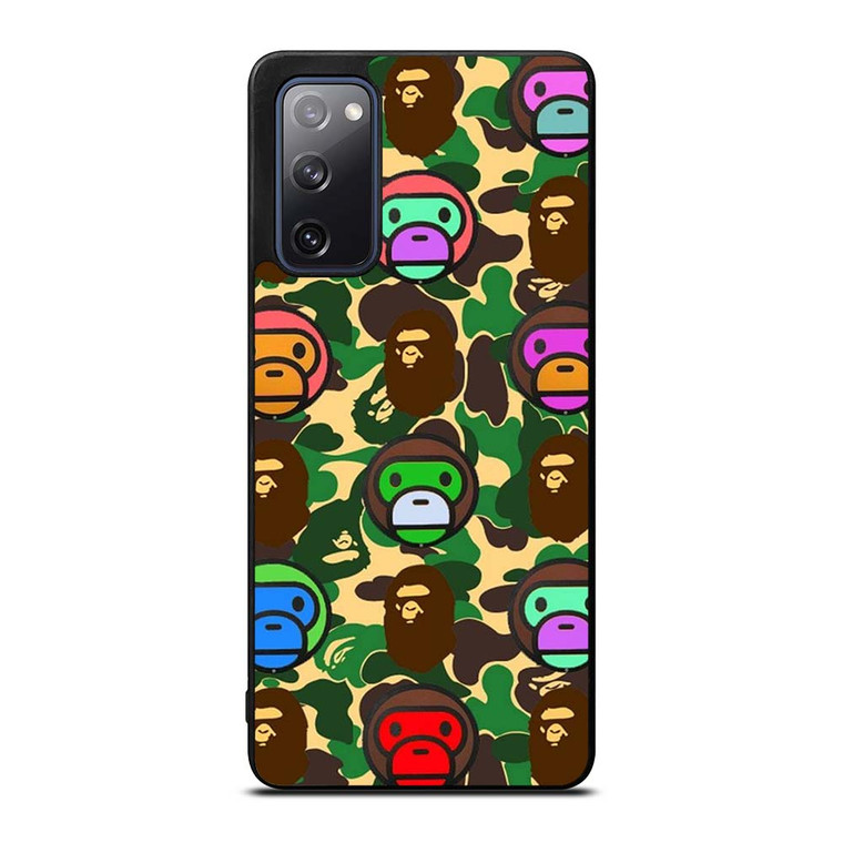 BAPE BABY MILO CAMO Samsung Galaxy S20 FE Case Cover BAPE BABY MILO CAMO Samsung Galaxy S20 FE Case Cover