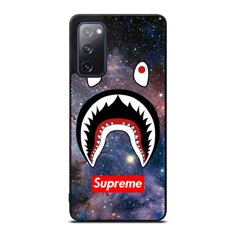 BAPE CAMO SHARK SUPREME NEBULA Samsung Galaxy S20 FE Case Cover
