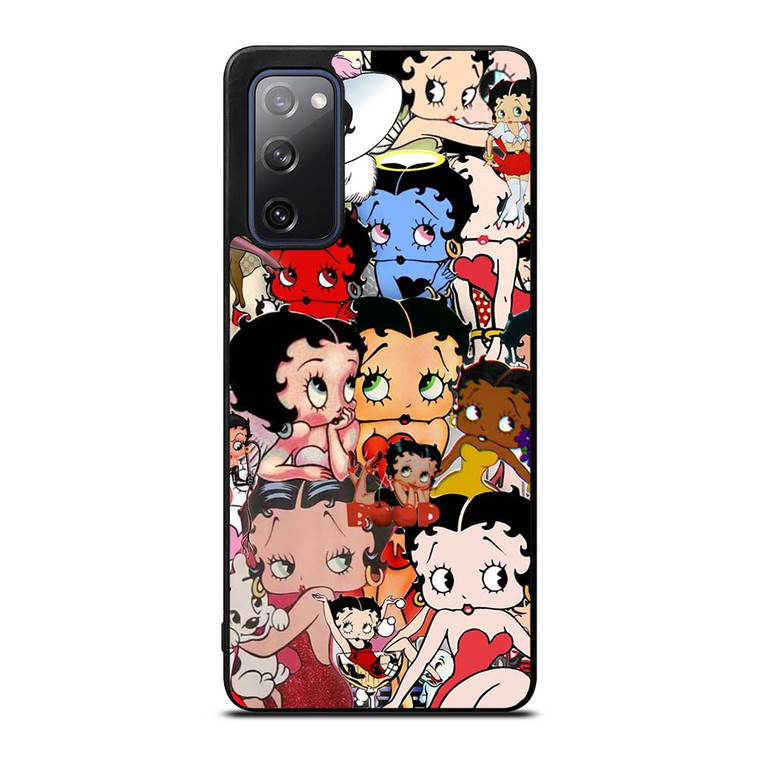 BETTY BOOP COLLAGE FACE Samsung Galaxy S20 FE Case Cover BETTY BOOP COLLAGE FACE Samsung Galaxy S20 FE Case Cover