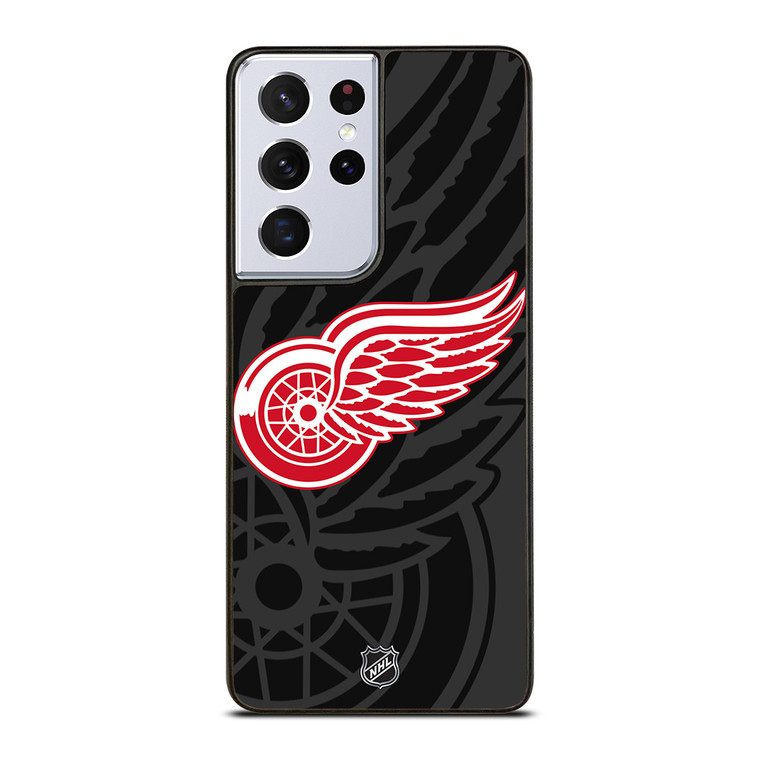 DETROIT RED WINGS NHL TEAM Samsung Galaxy S21 Ultra Case Cover DETROIT RED WINGS NHL TEAM Samsung Galaxy S21 Ultra Case Cover