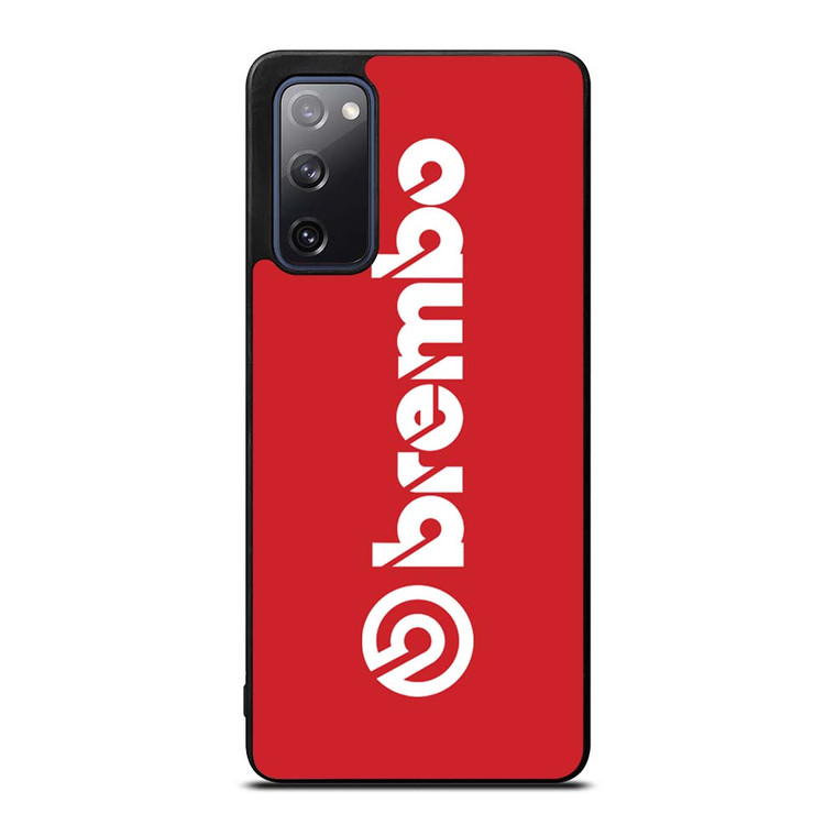 BREMBO DISC BRAKE RED LOGO Samsung Galaxy S20 FE Case Cover