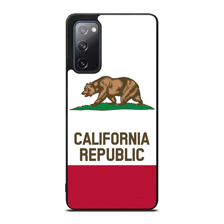 CALIFORNIA REPUBLIC FLAG Samsung Galaxy S20 FE Case Cover