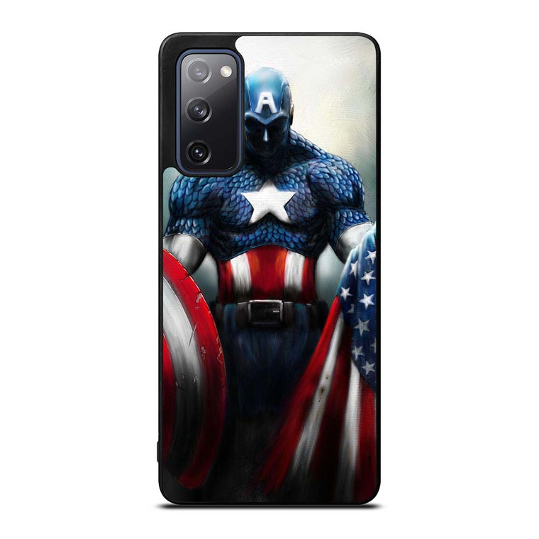 CAPTAIN AMERICA MARVEL ART Samsung Galaxy S20 FE Case Cover