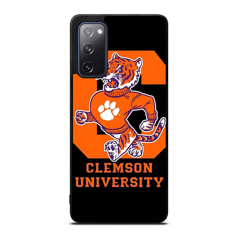 CLEMSON TIGERS UNIVERSITY ICON Samsung Galaxy S20 FE Case Cover CLEMSON TIGERS UNIVERSITY ICON Samsung Galaxy S20 FE Case Cover