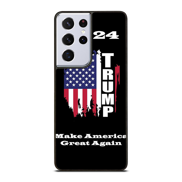DONALD TRUMP MAKE AMERICA GREAT AGAIN 2024 2 Samsung Galaxy S21 Ultra Case Cover