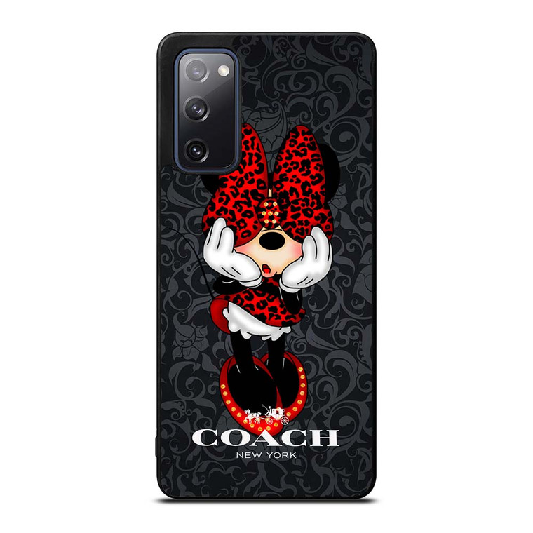 COACH MINNIE MOUSE CARTOON Samsung Galaxy S20 FE Case Cover