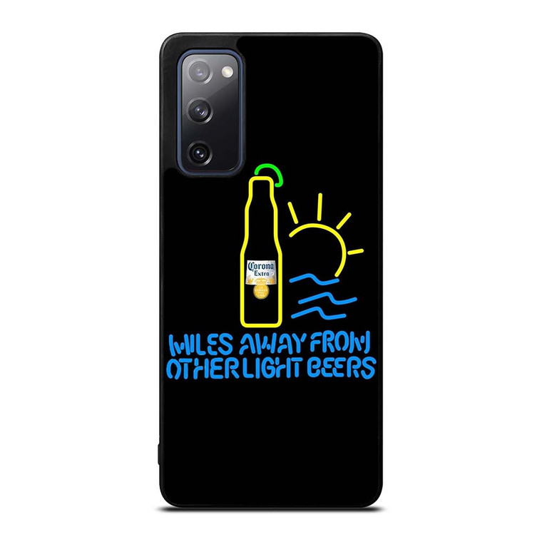 CORONA LIGHT BEER MILES AWAY Samsung Galaxy S20 FE Case Cover