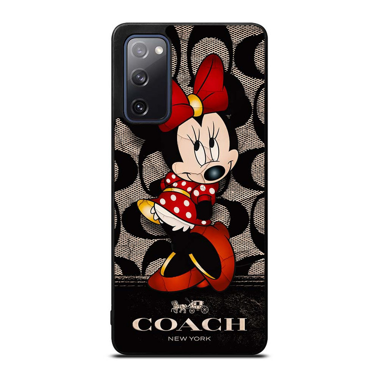 CUTE COACH MINNIE MOUSE Samsung Galaxy S20 FE Case Cover