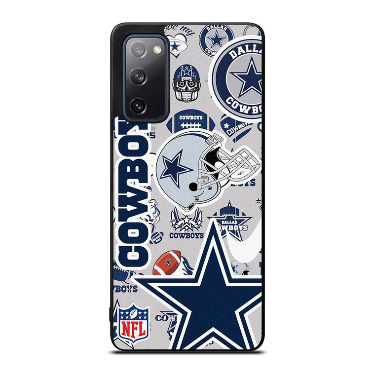 DALLAS COWBOYS NFL STICKER BOMB Samsung Galaxy S20 FE Case Cover DALLAS COWBOYS NFL STICKER BOMB Samsung Galaxy S20 FE Case Cover