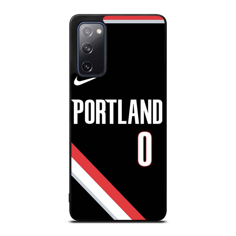 DAMIAN LILLARD PORTLAND TRAIL BLAZERS BLACK Samsung Galaxy S20 FE Case Cover