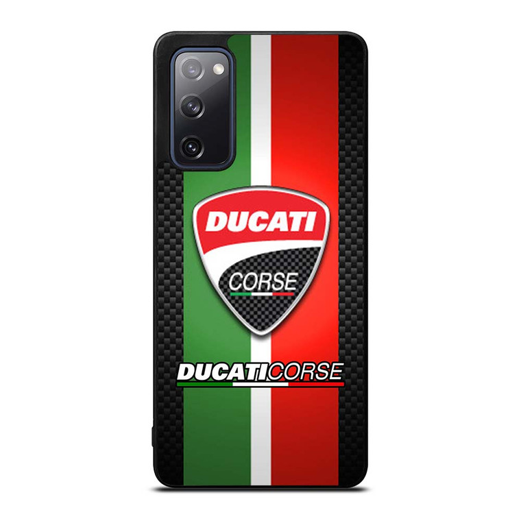 DUCATI CORSE CARBON LOGO Samsung Galaxy S20 FE Case Cover