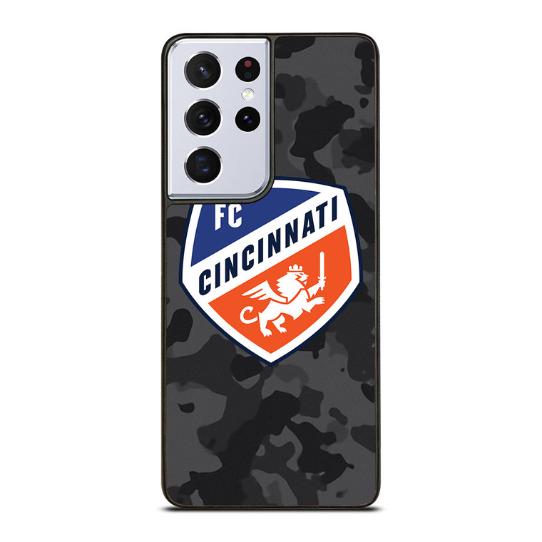 FC CINCINNATI MLS BLACK CAMO Samsung Galaxy S21 Ultra Case Cover