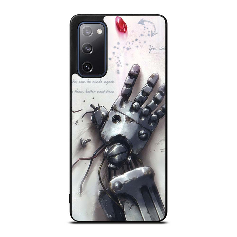FULLMETAL ALCHEMIST QUOTE Samsung Galaxy S20 FE Case Cover