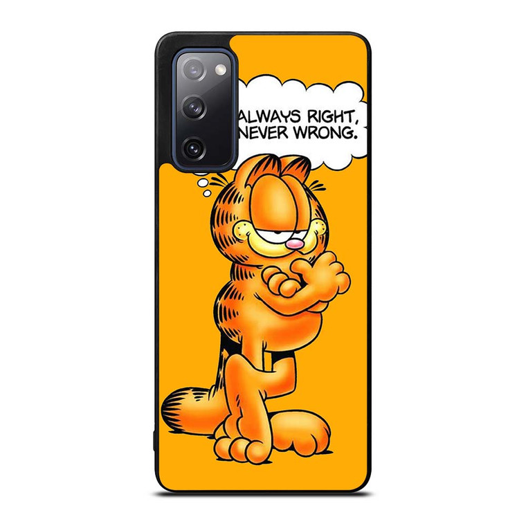GARFIELD LAZY CAT QUOTE Samsung Galaxy S20 FE Case Cover