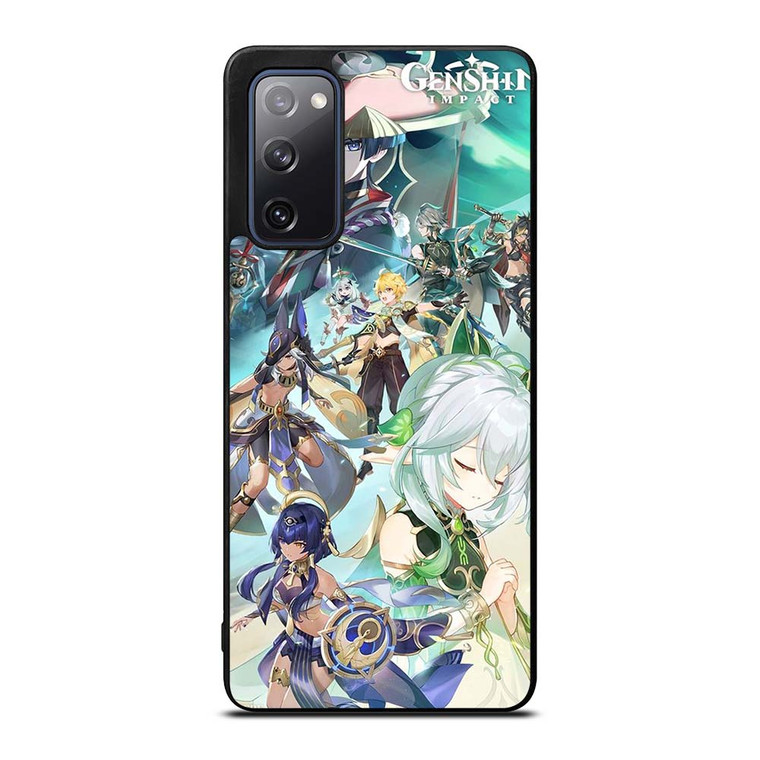 GENSHIN IMPACT MOBILE GAME CHARACTERS Samsung Galaxy S20 FE Case Cover