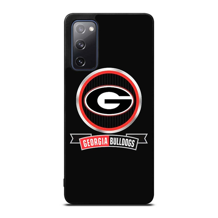 GEORGIA BULLDOGS UNIVERSITY NFL LOGO Samsung Galaxy S20 FE Case Cover