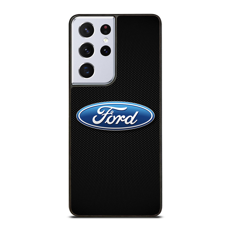 FORD CARBON FIBER Samsung Galaxy S21 Ultra Case Cover