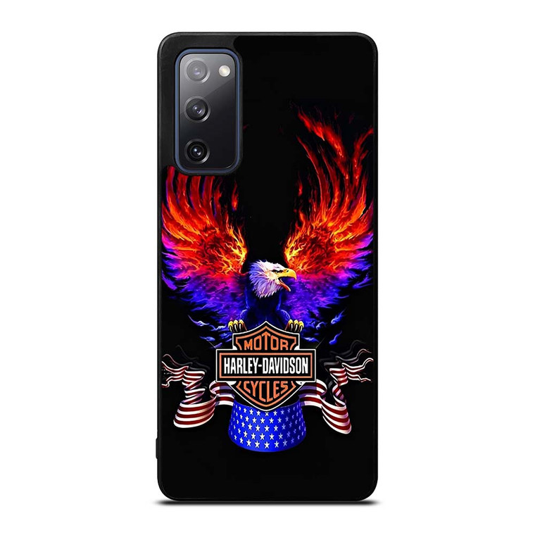 HARLEY DAVIDSON FLAME SWING Samsung Galaxy S20 FE Case Cover