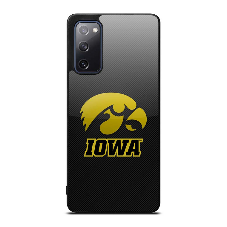 IOWA HAWKEYES CARBON Samsung Galaxy S20 FE Case Cover