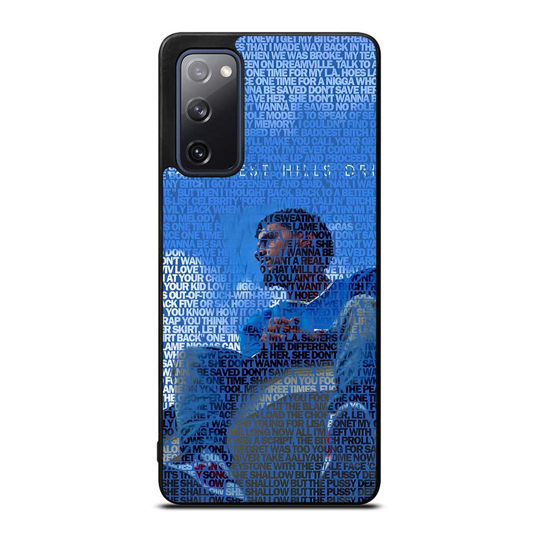 J COLE BORN SINNER QUOTE Samsung Galaxy S20 FE Case Cover