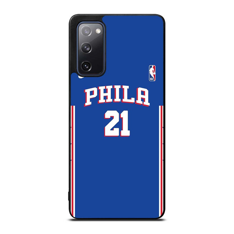 JOEL EMBIID PHILADELPHIA SIXERS NBA Samsung Galaxy S20 FE Case Cover