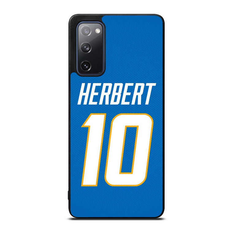 JUSTIN HERBERT LOS ANGELES CHARGERS NFL Samsung Galaxy S20 FE Case Cover
