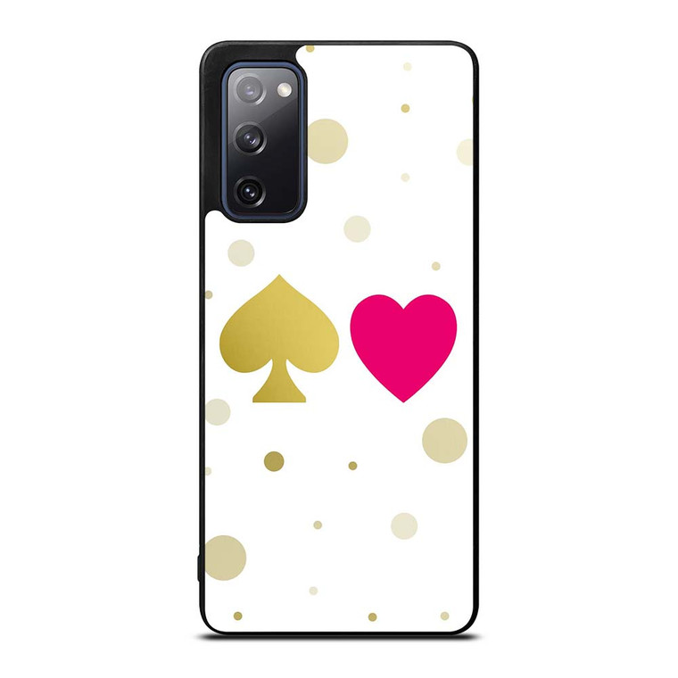 KATE SPADE AND HEART NEW YORK LOGO Samsung Galaxy S20 FE Case Cover KATE SPADE AND HEART NEW YORK LOGO Samsung Galaxy S20 FE Case Cover