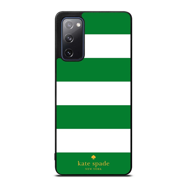 KATE SPADE GREEN STRIPE Samsung Galaxy S20 FE Case Cover