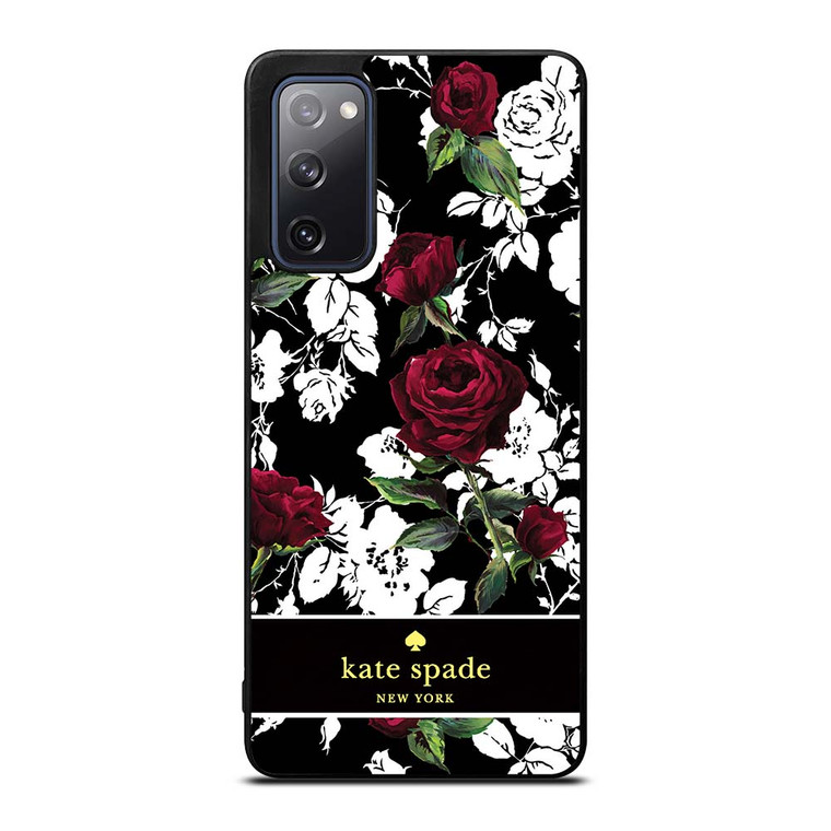 KATE SPADE ROSE RED WHITE Samsung Galaxy S20 FE Case Cover