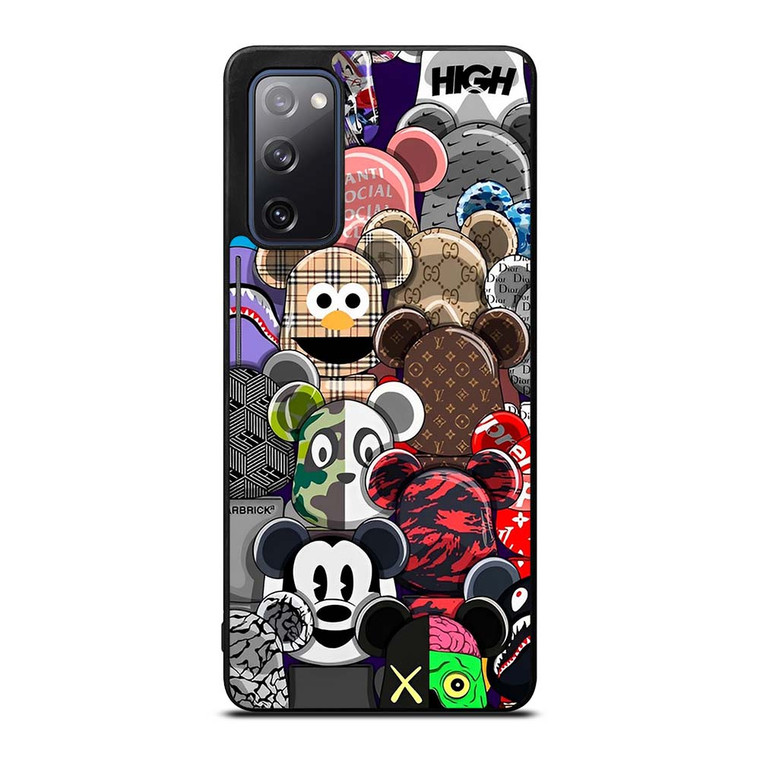 KAWS ALL CHARACTER ICON Samsung Galaxy S20 FE Case Cover