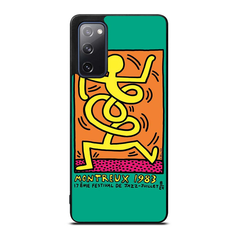 KEITH HARING MONTREUX 1983 Samsung Galaxy S20 FE Case Cover KEITH HARING MONTREUX 1983 Samsung Galaxy S20 FE Case Cover